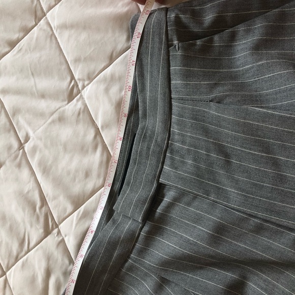 MO&Co. Wool High waist Paperbag Pinstripe minimal - Picture 11 of 13